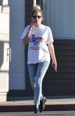 ASHLEY BENSON Out in Los Angeles 10/22/2016