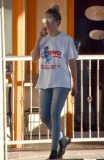 ASHLEY BENSON Out in Los Angeles 10/22/2016