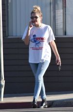 ASHLEY BENSON Out in Los Angeles 10/22/2016