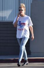 ASHLEY BENSON Out in Los Angeles 10/22/2016