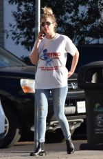 ASHLEY BENSON Out in Los Angeles 10/22/2016