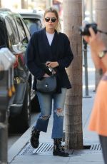ASHLEY BENSON Out Shopping in Beverly Hills 10/04/2016