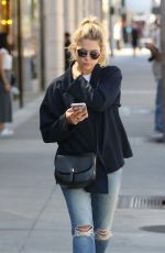ASHLEY BENSON Out Shopping in Beverly Hills 10/04/2016