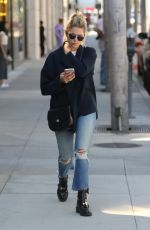 ASHLEY BENSON Out Shopping in Beverly Hills 10/04/2016