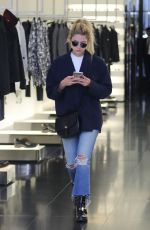 ASHLEY BENSON Out Shopping in Beverly Hills 10/04/2016