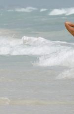 ASHLEY GRAHAM in Bikini at a Beach in Cancun 10/28/2016