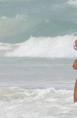ASHLEY GRAHAM in Bikini at a Beach in Cancun 10/28/2016
