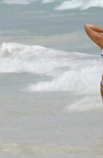 ASHLEY GRAHAM in Bikini at a Beach in Cancun 10/28/2016
