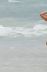 ASHLEY GRAHAM in Bikini at a Beach in Cancun 10/28/2016