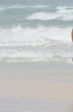 ASHLEY GRAHAM in Bikini at a Beach in Cancun 10/28/2016