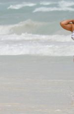 ASHLEY GRAHAM in Bikini at a Beach in Cancun 10/28/2016