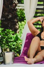 ASHLEY GRAHAM in Bikini Celebrates Her 29th Birthday in Cancun 10/12/2016