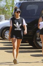 ASHLEY TISDALE and VANESSA HUDGENS Out Hiking in Los angeles -09/29/16 mq