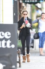 ASHLEY TISDALE Leaves a Pilates Class in Los Angeles 10/17/2016