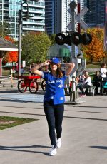 BAILEE MADISON at Toronto Blue Jays Game in Toronto 10/19/2016