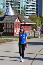 BAILEE MADISON at Toronto Blue Jays Game in Toronto 10/19/2016