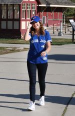 BAILEE MADISON at Toronto Blue Jays Game in Toronto 10/19/2016