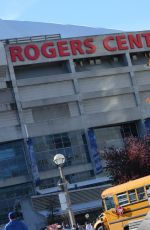 BAILEE MADISON at Toronto Blue Jays Game in Toronto 10/19/2016