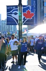 BAILEE MADISON at Toronto Blue Jays Game in Toronto 10/19/2016