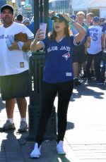 BAILEE MADISON at Toronto Blue Jays Game in Toronto 10/19/2016