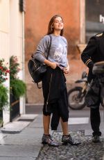 BARBARA PALVIN Out Shopping in Italy 10/09/2016
