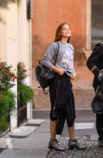 BARBARA PALVIN Out Shopping in Italy 10/09/2016