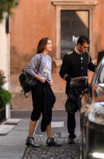 BARBARA PALVIN Out Shopping in Italy 10/09/2016