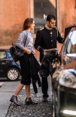 BARBARA PALVIN Out Shopping in Italy 10/09/2016