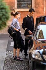 BARBARA PALVIN Out Shopping in Italy 10/09/2016