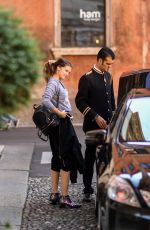 BARBARA PALVIN Out Shopping in Italy 10/09/2016