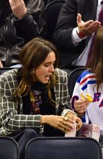 BELLA HADID at New York Rangers Game 10/19/2016