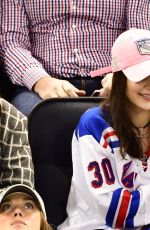 BELLA HADID at New York Rangers Game 10/19/2016