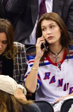 BELLA HADID at New York Rangers Game 10/19/2016
