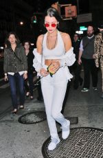 BELLA HADID Night Out in New York 10/15/2016