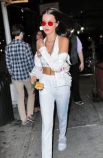 BELLA HADID Night Out in New York 10/15/2016