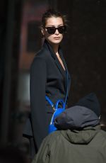 BELLA HADID on the Set of a Photoshoot in New York 10/23/2016