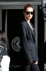 BELLA HADID on the Set of a Photoshoot in New York 10/23/2016