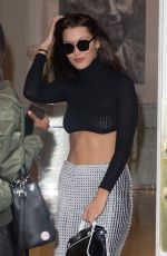 BELLA HADID Out and About in Paris 10/08/2016