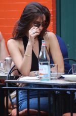 BELLA HADID Out for Lunch in New York 10/19/2016