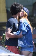 BELLA THORNE and Tyler Posey Out in Studio City 10/02/2016