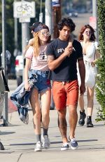 BELLA THORNE and Tyler Posey Out in Studio City 10/02/2016