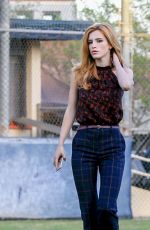 BELLA THORNE on the Set of 'Famous in Love