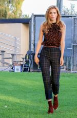 BELLA THORNE on the Set of 'Famous in Love