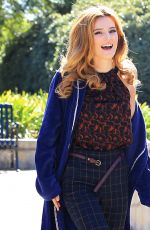 BELLA THORNE on the Set of 'Famous in Love