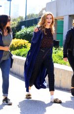 BELLA THORNE on the Set of 'Famous in Love