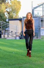 BELLA THORNE on the Set of 'Famous in Love