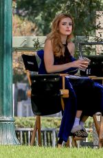 BELLA THORNE on the Set of 'Famous in Love