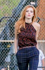 BELLA THORNE on the Set of 'Famous in Love