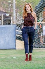 BELLA THORNE on the Set of 'Famous in Love