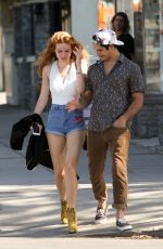BELLA THORNE Out for Lunch at Sweet Butter in Sherman Oaks 10/20/2016